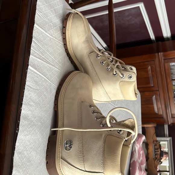Timberland | Shoes | Timberland Mens Size 4 Womens Sz 6 Nude Boots